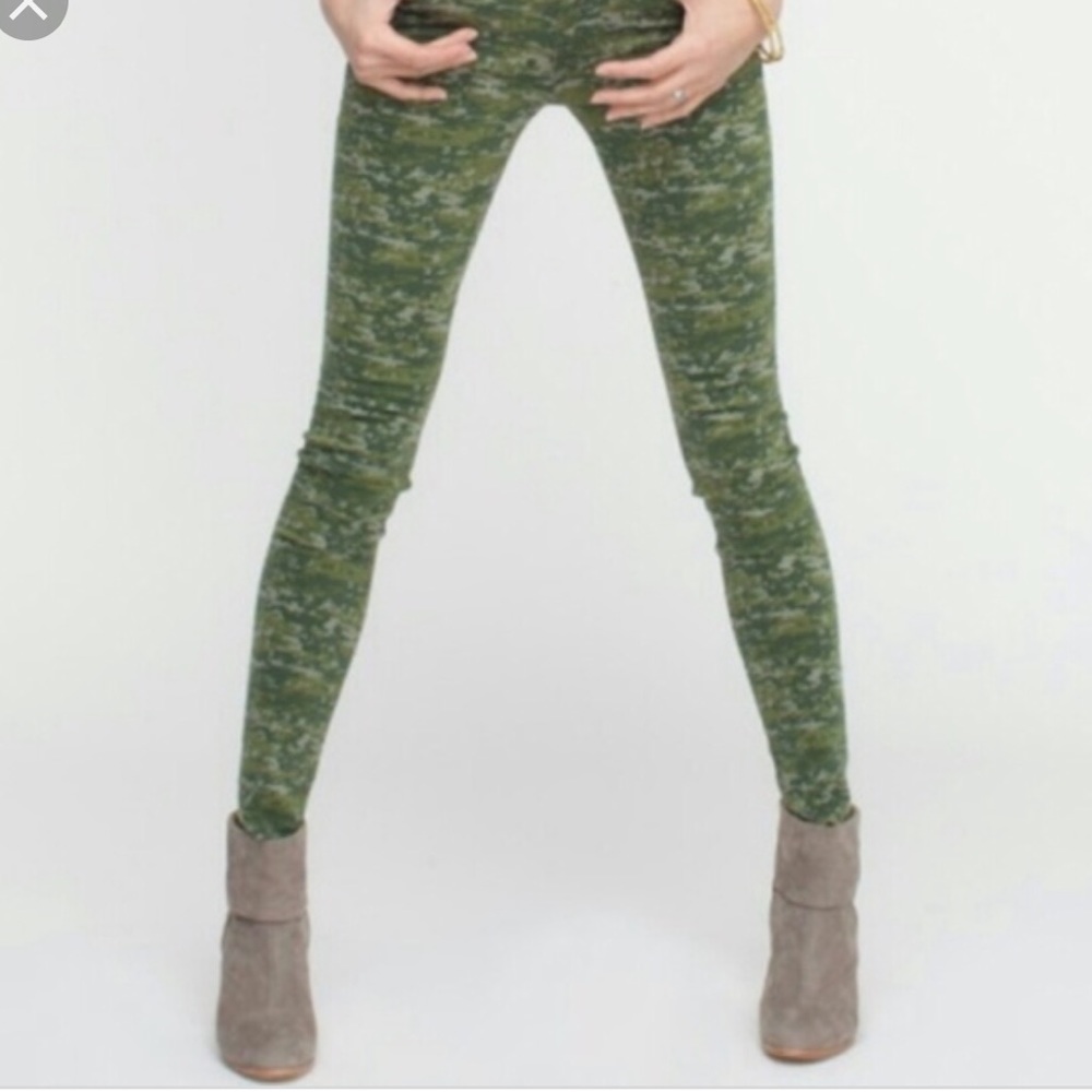 Rag and bone digital camo green jean